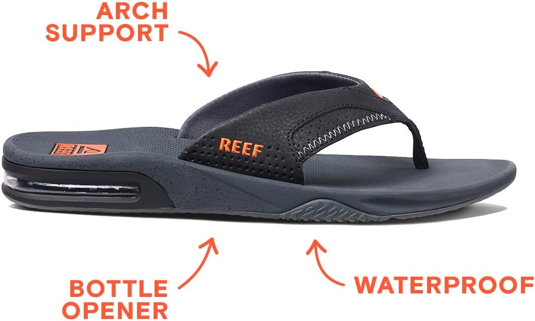 REEF Men's Fanning Bottle Opener Flip Flops