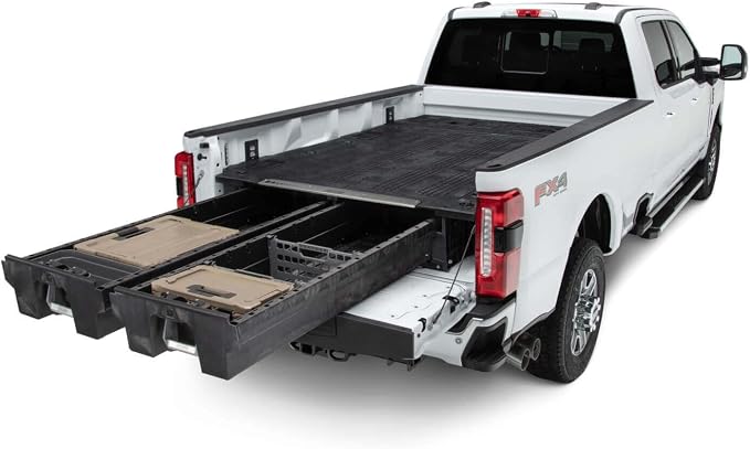 DECKED Truck Bed Storage System with System Accessories | Compatible with RAM 1500 2002-Current Classic Edition & 2500/3500 2003-Current 8'