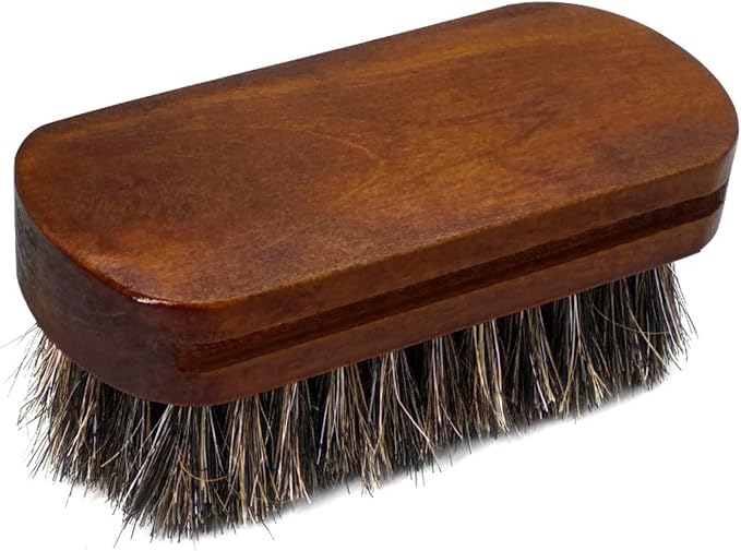 Small Horse Hair Brush M02 Brush Shoe Brush Cleaning Brush Shoe Polish Multi-Purpose Waxing and Polishing BrushG
