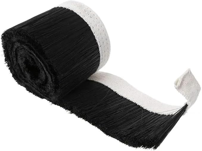 CNC Router Dust Shoe Brush Strip, Nylon Brush Seal, 50mm/70mm/100mm (1.97in/2.76in/3.94in) Height, 1M (39.37in) Length for CNC Spindle Dust Cover, Woodworking Accessory (70mm)