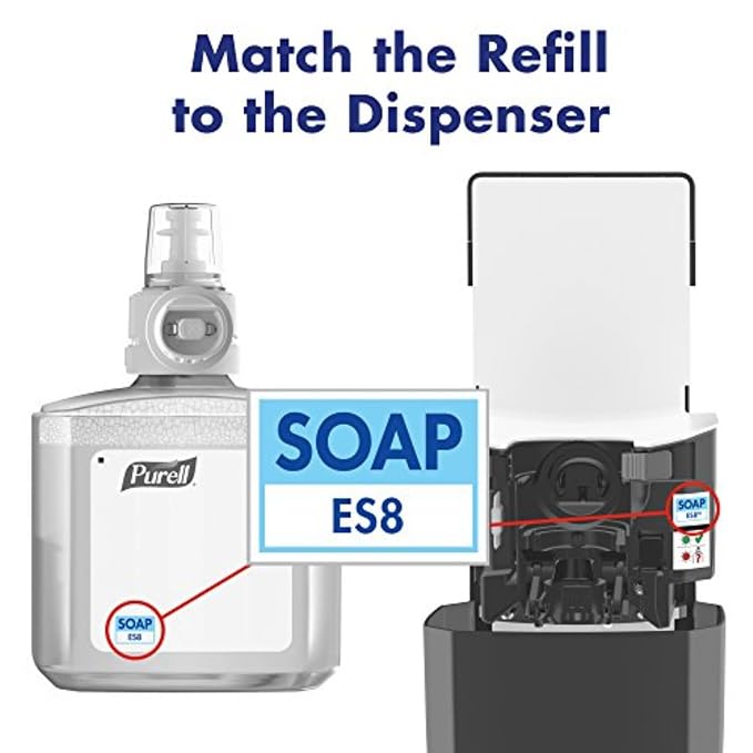 Purell ES8 Healthy Soap Foam Refill, Fragrance Free, 2ct x 1200 mL-7772-02