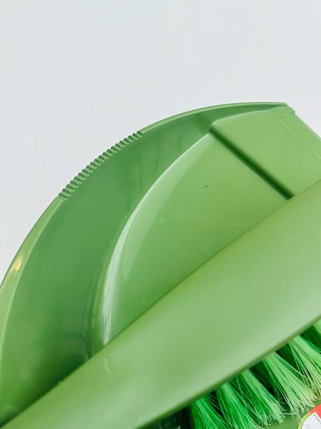 Made in Italy Dustpan & Brush Set, Green