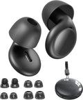 Earplugs for Sleeping, Noise Reduction Earplugs for Snoring, Reusable Soft Silicone Sound Proof Ear Plugs for Side Sleepers Noise Sensitivity for Hearing Protection for Work Sleep Travel HE03