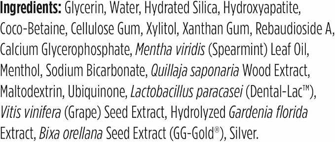 Designs for Health Periobiotic Silver Hydroxyapatite Toothpaste - Fluoride Free Toothpaste with Oral Probiotics with Whitening Hydroxyapatite - Supports Gum Health & Remineralization (4oz Mint)