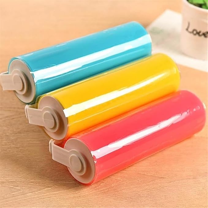 Hair Stick Remover Washable Brush Fluff Cleaner Sticky Picker Lint Roller Carpet Dust Pet Clothes Reusable Home Accessories(D)