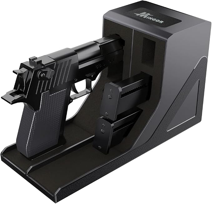Pistol Rack Handgun Holder, Foam Protective Pistol Gun Magazine Stand Storage, Gun Safe Organizer Accessories