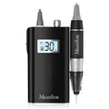 MelodySusie Entry-Level Clip-On Rechargeable Nail Drill, Scamander(SC320H) 30000RPM Popular Classic E-File with LCD Display for Manicure Shaping & Gel Removal, Perfect for Nail Art Training & Home Use