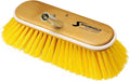 Shurhold Classic Deck Brush – Boat Cleaning Brush with Wood Block, Rubber Bumper & Durable Bristle Design