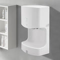 Automatic Hand Dryer 1000W Automatic Jet Hand Dryer with Drip Tray Hand Dryer Electric Automatic Air Hand Dryers Commercial Hand Dryer with Plug and Drain Tank for Industry Business Restrooms