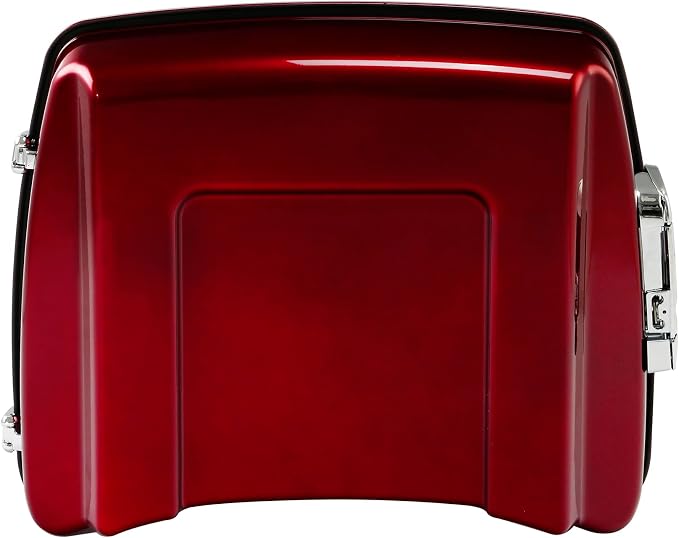 5.5" Razor Motorcycle Trunk W/Latch Key Fit For Harley 2014-2025 Touring CVO Road King Street Glide Electra Glide Ultra Limited Pack Velocity Red Sunglo