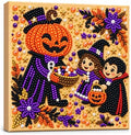 Diamond and Pearl Art Kits for Adults, Halloween Decorations, Framed Decor