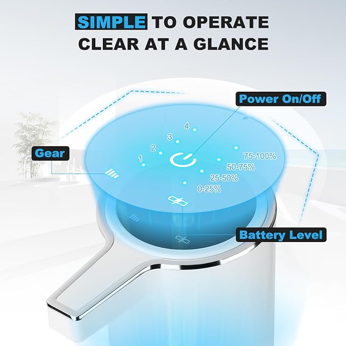 2 Pack Automatic Soap Dispenser: 13.52oz/400ml Wall Touchless Liquid - 4-Level Adjustable Modern Electric Hand Soap Dispenser - Kitchen Bathroom Kids Family White