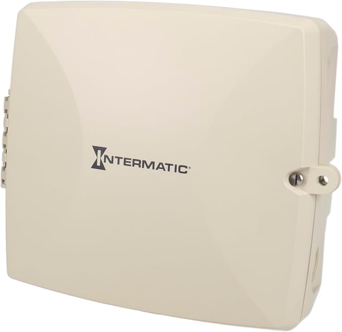 Intermatic PE723P 7-Day Electronic Wi-Fi Pool Timer – 2-Circuit, 120–277V Auto-Voltage, Type 3R Outdoor Plastic Enclosure, 30A Load Capacity for Pumps, Lights, and Spa Equipment