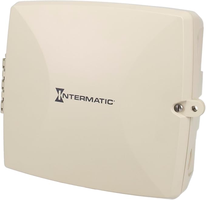 Intermatic PE733P 7-Day Electronic Wi-Fi Pool Timer – 3-Circuit, 120–277V Auto-Voltage, Type 3R Outdoor Plastic Enclosure - 30A Load Capacity for Pumps, Lights, and Spa Equipment