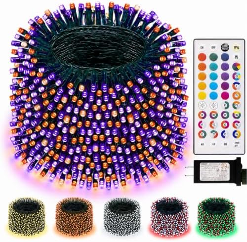 LitHome Color Changing Christmas String Lights with Remote, 99Ft 300 LED