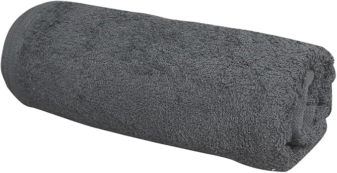 ForPro 24ct Bleach Tough Salon Towels, 16Wx27L in, Cool Grey, 100% Cotton | for Salon, Spa & Gym Use, Hand Towels, Bleach-Safe Salon Towels, Absorbent Spa Towels, Barber Towels, Salon & Spa Essentials