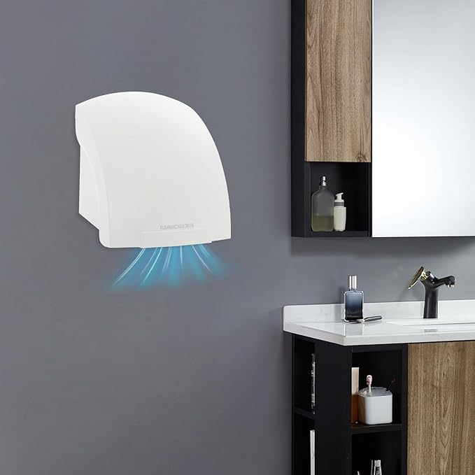 Electric Hand Dryer, Commercial Compact Air Hand Dryer, Automatic Hand Air Dryer