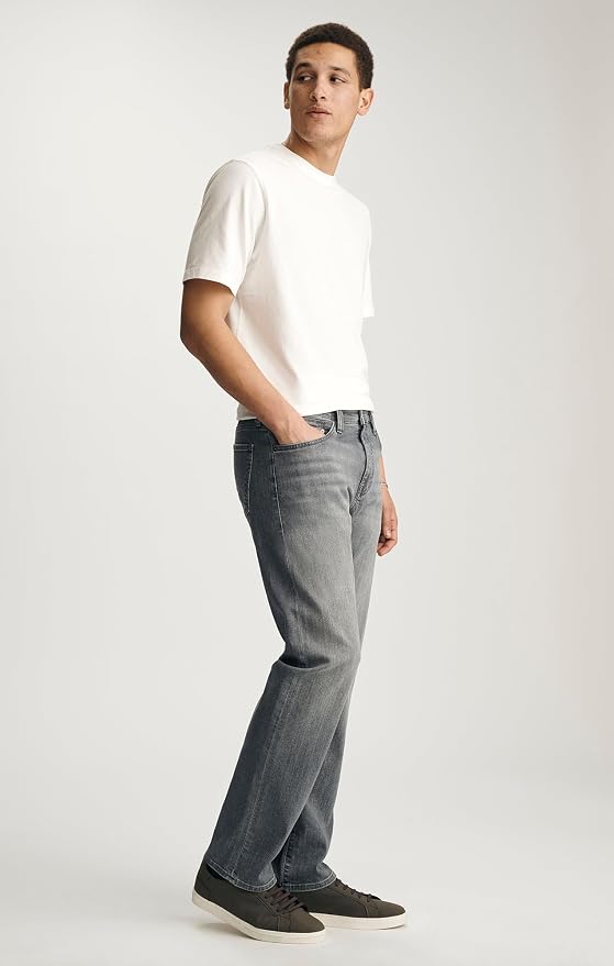 Mavi Men's Jake Regular-Rise Tapered Slim Fit Jeans