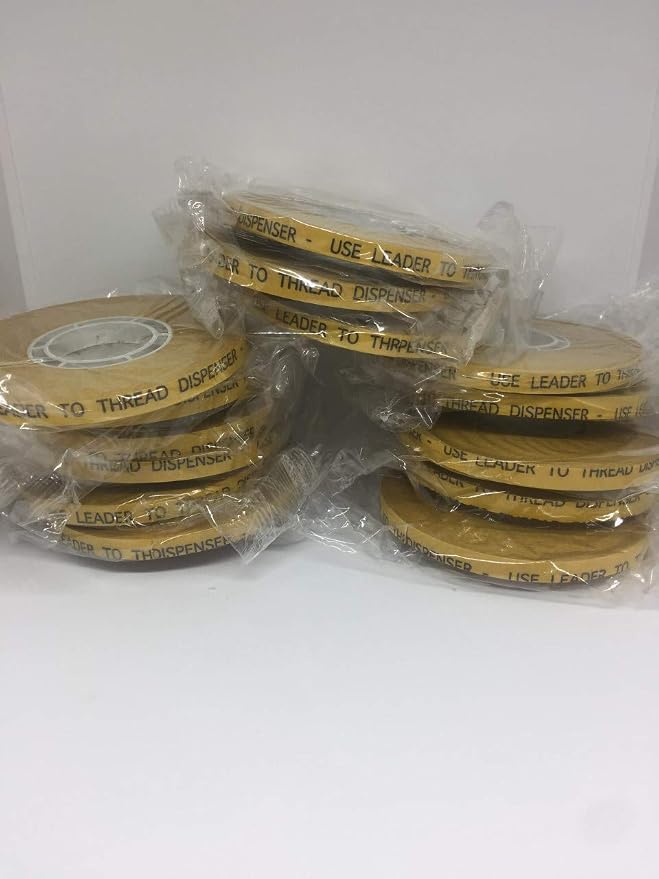 ATG Transfer Gun Double Side Refill Tapes, Reverse Wound Adhesive Transfer Tape Acid Free Gold Paper Liner ATG-7502, 1/4" X 36YD X Pack of 6
