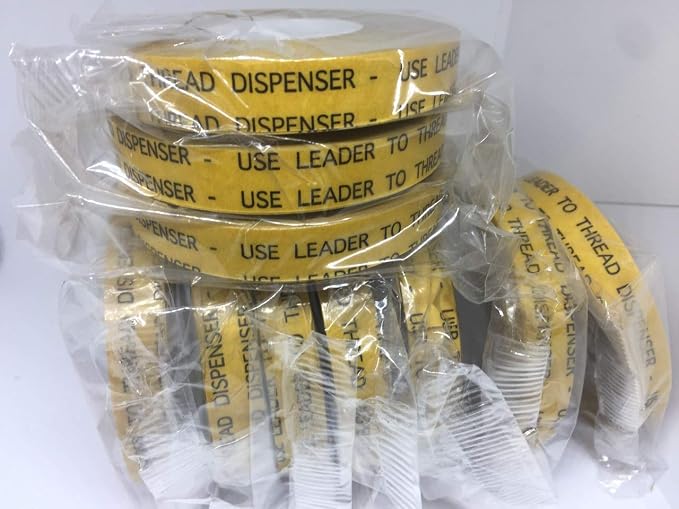 ATG Transfer Gun Double Side Refill Tapes, Reverse Wound Adhesive Transfer Tape Acid Free Gold Paper Liner ATG-7502, 1/2" X 36YD Pack of 6