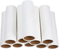 Sticky Roller Lint Roller Replacement Refills 10 Rolls 38mm Core Adhesive Tape for Pet Hair Removal, Upholstery, Carpet, and Car Seats, Heavy-Duty Sticky Tape for Household Use