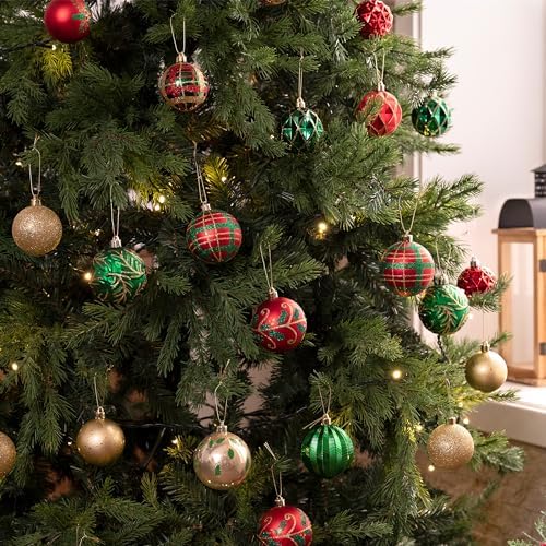 Valery Madelyn 35ct Christmas Tree Decorations Ball Ornaments 2.76 Inches