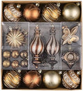 Valery Madelyn 60ct Christmas Tree Decorations Ball Ornaments Set