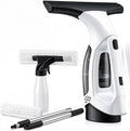 Window Vacuum Squeegee Cordless, Electric Window Cleaner Tool with 2000Pa Suction, 2200mAh Rechargeable Battery, 150mL Detachable Tank, 11-Inch Blade for Windows, Shower Doors, Mirrors