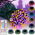 LitHome Color Changing Christmas String Lights Connectable 33Ft 100 LED