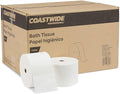 Coastwide Professional J-Series Small Core Toilet Paper, 2-ply, White, 1000 Sheets/Roll, 36 Rolls/Carton