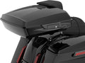 Advanblack 2025 RG Tour Trunk Pack Midnight Firestorm Razor Tour Trunk Pack Backrest Pad for '97-'25 Harley Touring Road King Street Glide Electra Glide CVO models