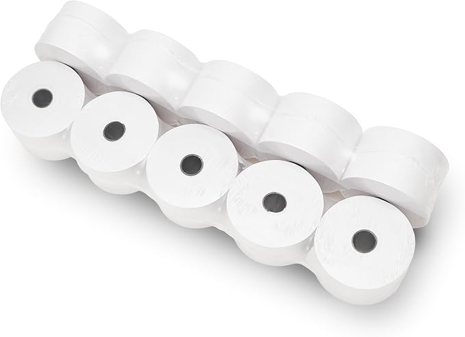 100 ROLLS SHARP ER A-320 330 4100 460 470 44mm 1.75 CASH REGISTER TAPE PAPER ROLL