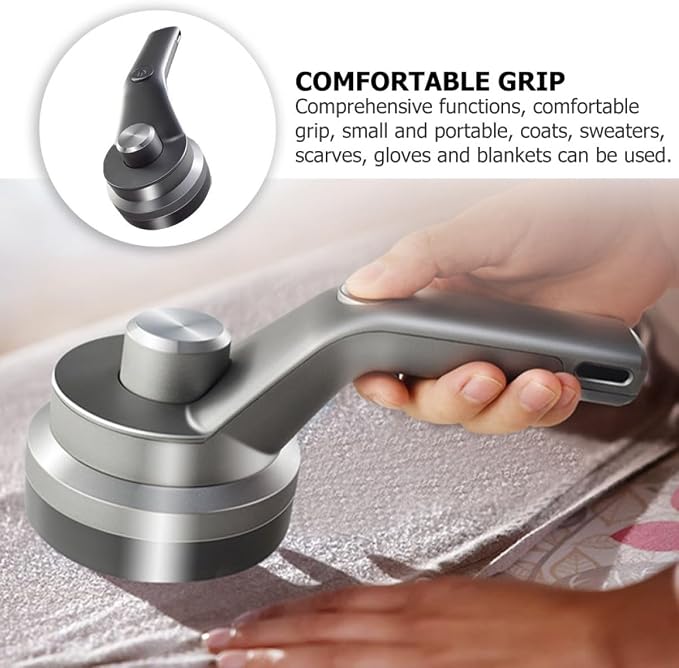 USB Rechargeable Lint Remover and Electric Hair Ball Trimmer for Clothes Fabric, Portable Sweater Clothes Shaver for Laundry and Travel Use