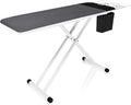 Reliable Ironing Board, XL Rectangular Pressing Surface, Made in Italy | Adjustable Height, Vera Foam Memory Foam Cover, Heat Resistant Zone, Ergonomic Iron Rest, Storage Pocket Included