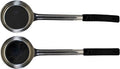 6 oz Solid Stainless Steel Portion Control Ladle Spoon | Commercial-Grade Spoodle for Portioning & Serving - Soups, Sauces & Buffet Service. Color-Coded by Size. Dishwasher Safe.