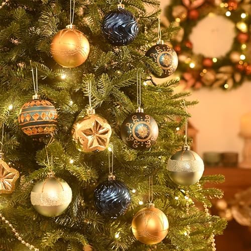 Valery Madelyn 16ct Christmas Tree Decorations Ball Ornaments 2.36 Inches