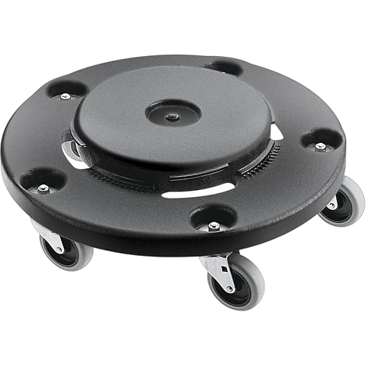 RILIDRI Replcament Casters for Brute Trash Bin Dolly Set of 10, 3-Inch Trash Can Dolly Replacement Wheels(375LBS-2)