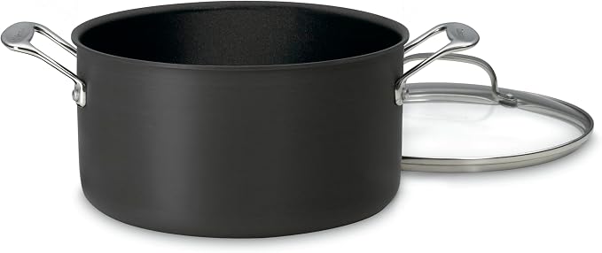 Cuisinart Chef's Classic 6-Quart PURELYCERAMIC™ Nonstick PFAS Free Hard-Anodized, Stockpot with Cover, 644C-24