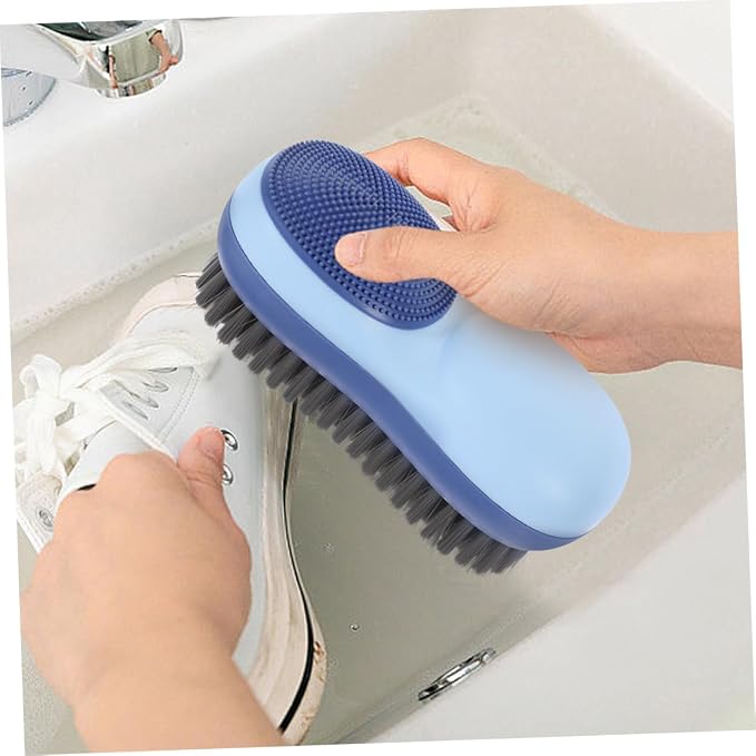 Healeved 8pcs Laundry Brush Soft Bristles Multifunctional Brush for Clothes Shoes Bathing Home Cleaning