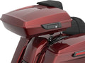 Advanblack Road Glide Tour Trunk Pack Stiletto Red Razor Tour Trunk Pack Backrest Pad for '97-'25 Harley Touring Road King Street Glide Electra Glide CVO models