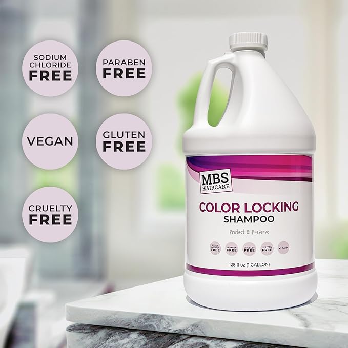 Color Locking Shampoo - Sodium Chloride Free, Paraben Free, Vegan