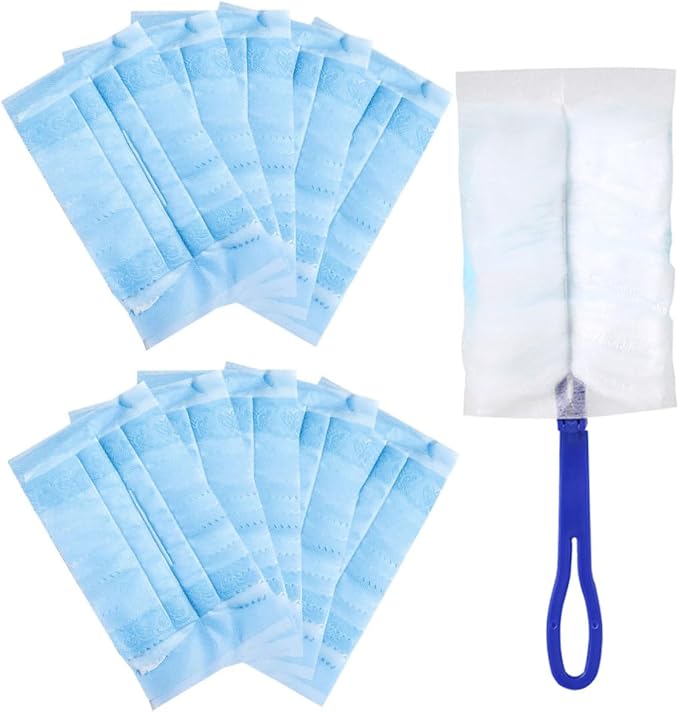 PRETYZOOM 5sets Furniture Dust Cleaner Cleaning Brush Tool Duster Refill Handled Duster Clean Sweeping