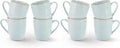 famiware Jupiter Coffee Mugs Set of 4, 14 OZ Coffee Mug, Microwave and Dishwasher Safe, Coffee Cups with Handle for Coffee, Tea, Cocoa, Milk, Light Blue (Pack of 2)