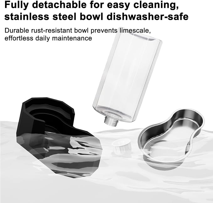Sfozstra 9L Lagre Gravity Dog Water Dispenser: Multi Pet Hydration | Long Lasting Water Supply /Multi Pet Homes /No Filter Use / Home Kennel Garage Outdoor Use/Easy Maintenance