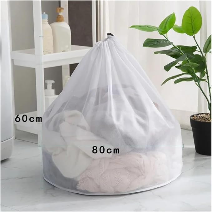 1-4PCS Household Storage Washing Laundry Bag Mesh Organizer Net Bra Socks Underwear Shoe Storag Wash Machine Cover Clothes(A 40x50cm,6pcs)