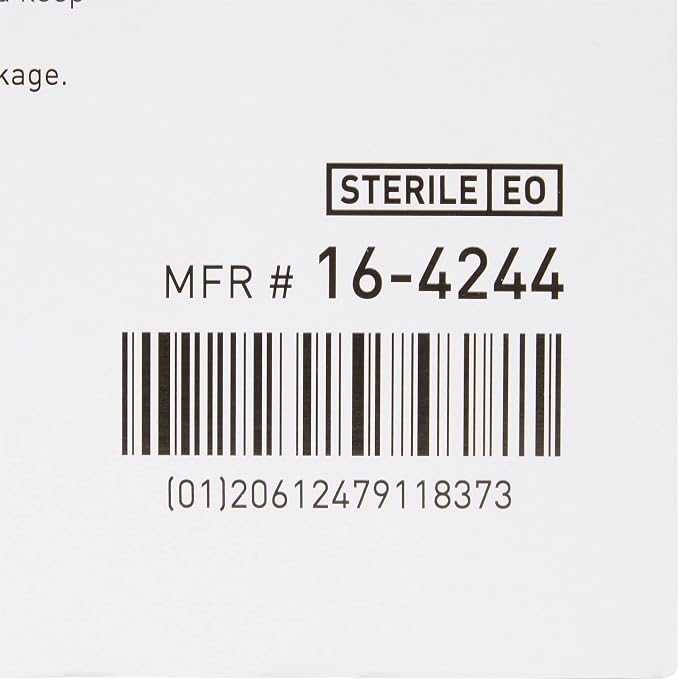 McKesson Non-Woven Sponges, Sterile, 4-Ply, Polyester/Rayon, 4 in x 4 in, 2 per Pack, 600 Packs, 1200 Total