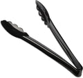 Carlisle FoodService Products 470903 Carly Salad Tong, 9" Utility Tong, Black, 1 Pack