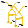 Steel Curb Stone Tongs, Offset Design Concrete Block Lifting Pliers, Adjustable Curb Lifter Tool for Paver Stone and Brick Installation, 220 lb Capacity, Yellow