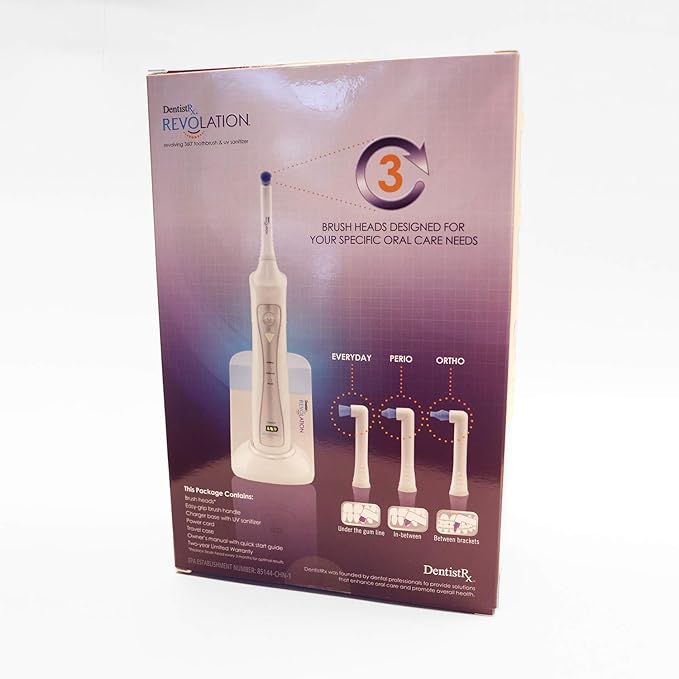 Revolation - Revolving 360 Toothbrush & UV Sanitizer
