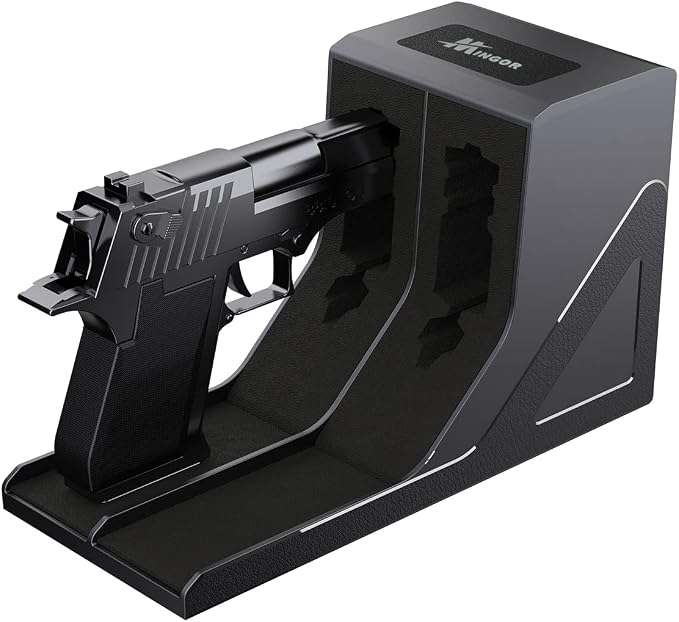Pistol Rack Handgun Holder, Foam Protective Pistol Gun Magazine Stand Storage, Gun Safe Organizer Accessories